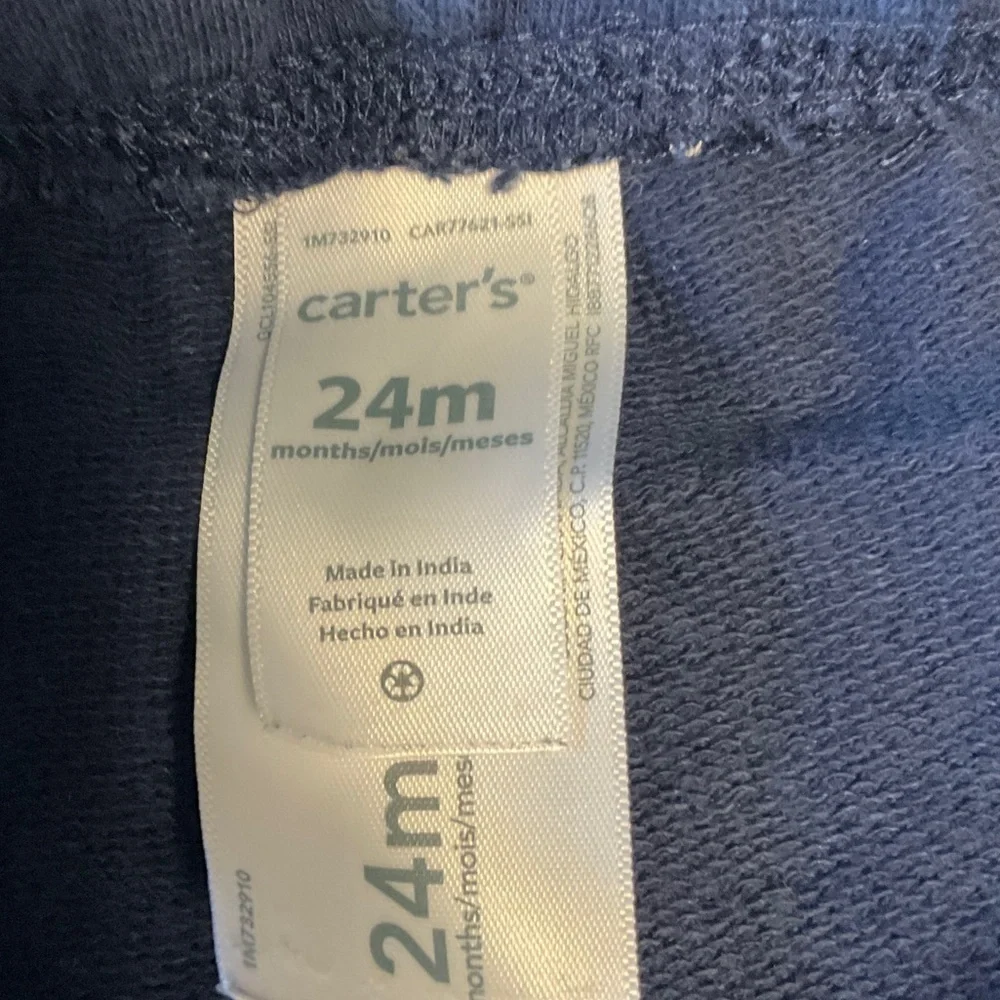 Carter's Dark Blue Kids Joggers